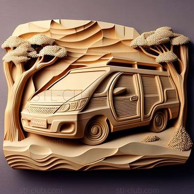 3D мадэль Toyota Picnic (STL)